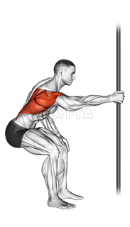 Fixed Bar Back Stretch demonstration