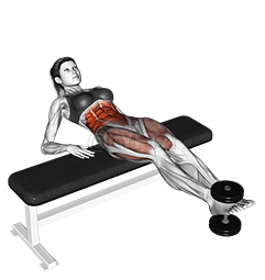 Seated side to discount side leg raises