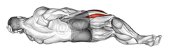 Lying Hip Flexor demonstration