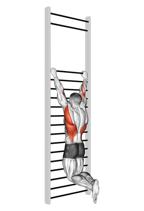 Zweihändiges Hang-Back-Stretching demonstration