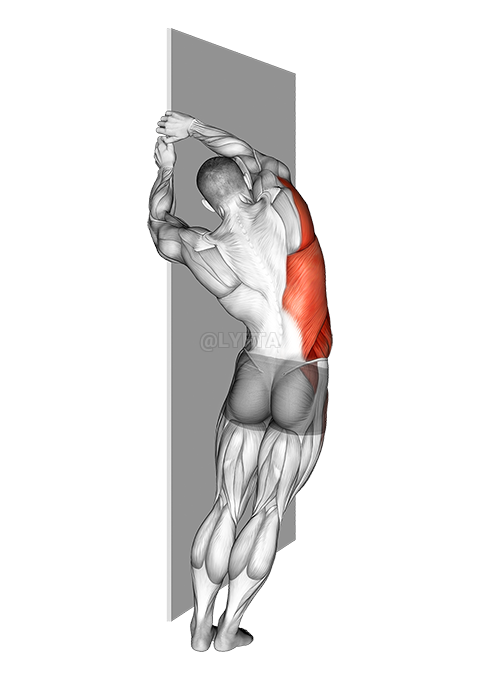 Side Lat Stretch demonstration