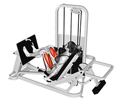 Lever Seated Leg Press demonstration