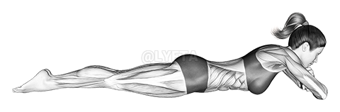 Static Position Lying Front demonstration