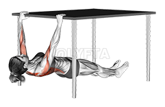 Inverted Row under Table demonstration