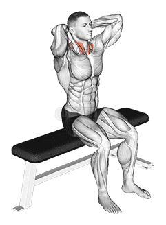 Seated Flexion And Extension Neck demonstration