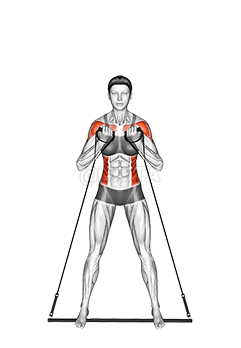 Bar Band Side Bend Press demonstration