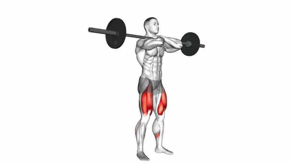 Thumbnail for the video of exercise: Front Squat