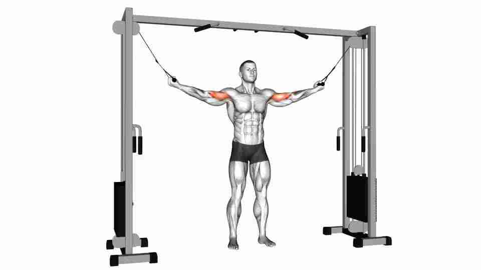 Thumbnail for the video of exercise: Cable Standing Inner Curl