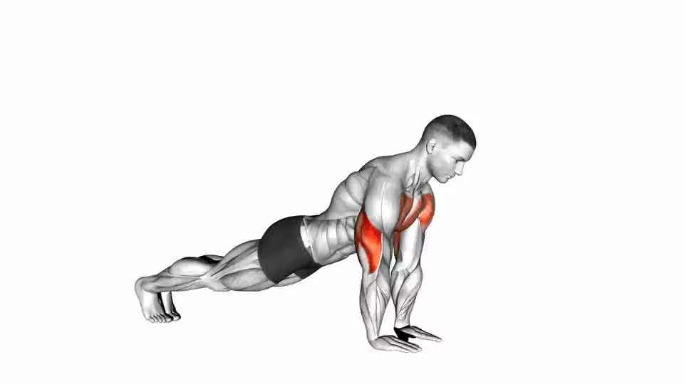 Thumbnail for the video of exercise: Close-grip Push-up