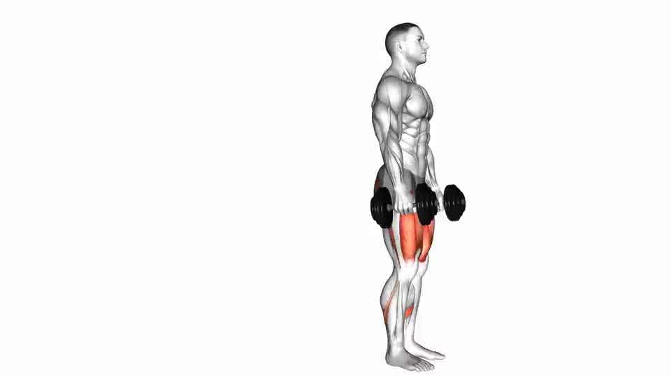 Thumbnail for the video of exercise: Rear Lunge