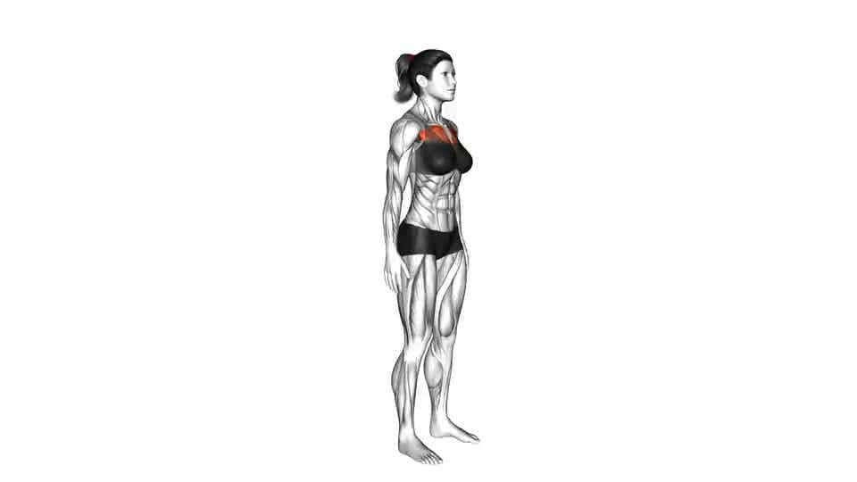 Thumbnail for the video of exercise: Elbows Back Stretch