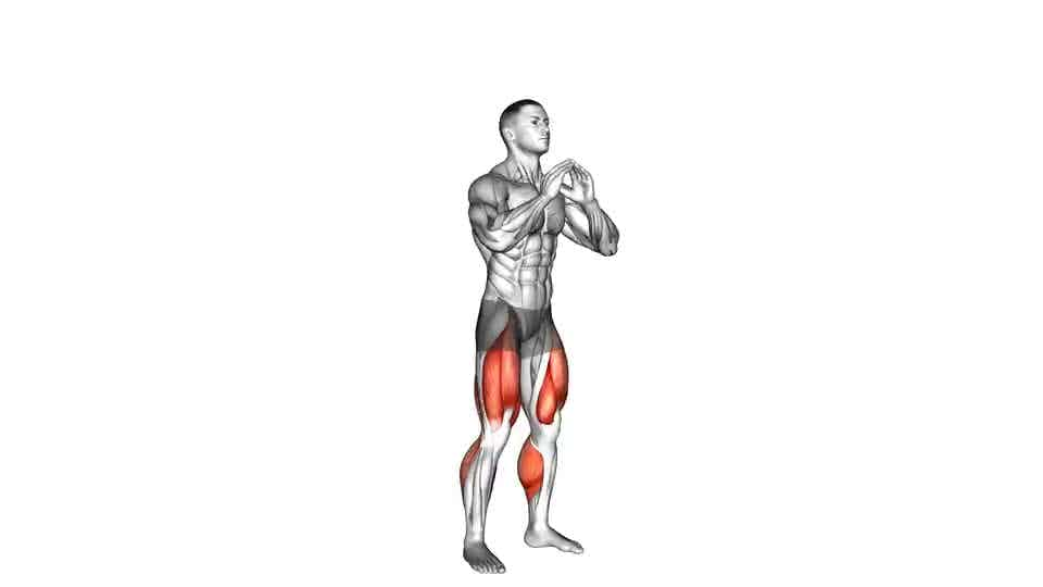 Thumbnail for the video of exercise: Jump Squat