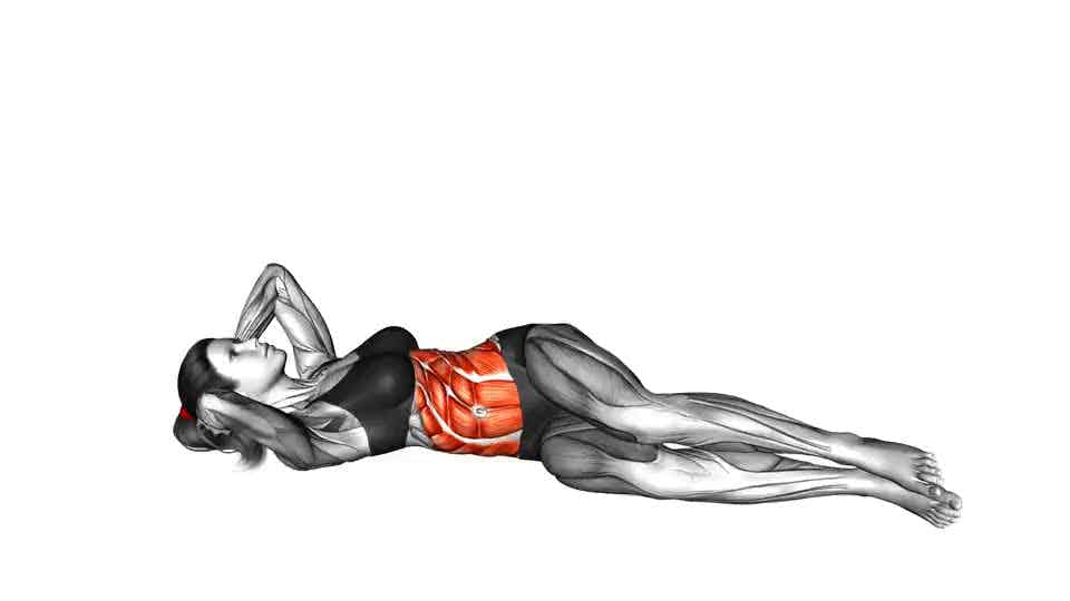 Thumbnail for the video of exercise: Side Crunch