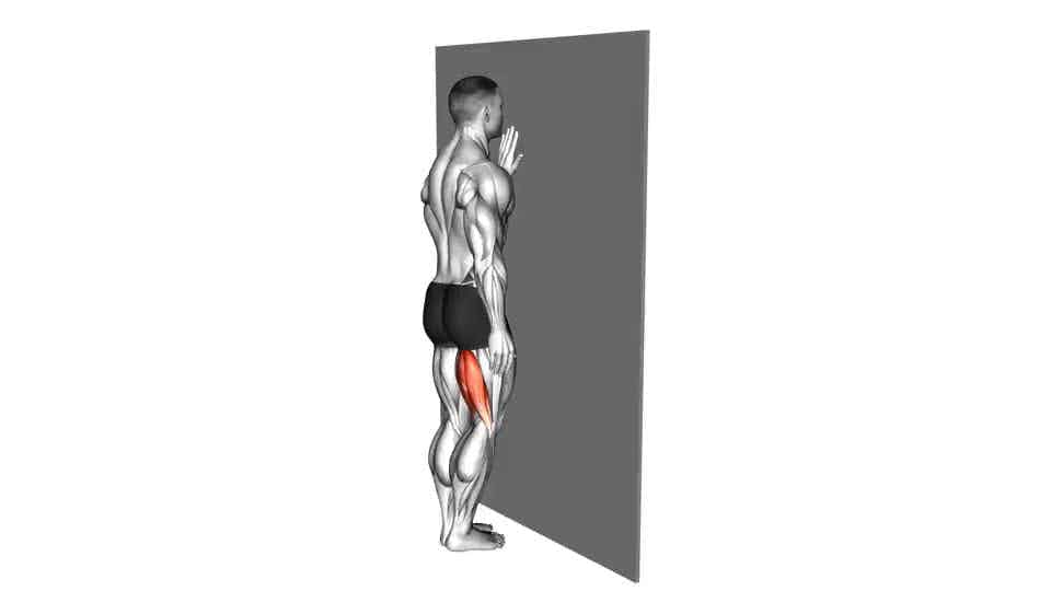 Thumbnail for the video of exercise: Standing Single Leg Curl