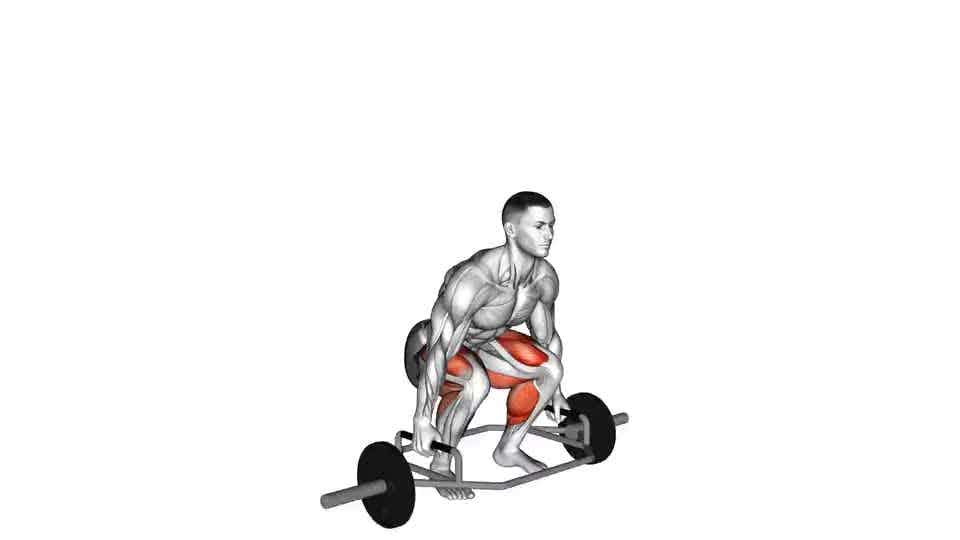 Thumbnail for the video of exercise: Trap Bar Deadlift