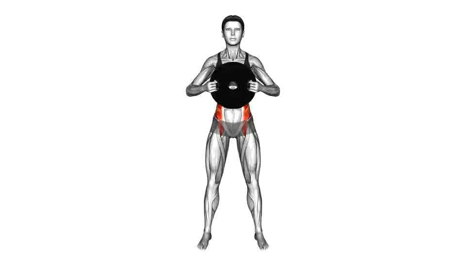 Thumbnail for the video of exercise: Weighted Standing Twist