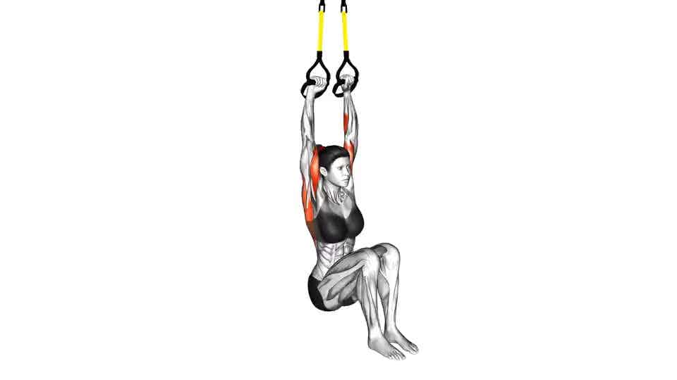 Thumbnail for the video of exercise: Suspension Self assisted Pull-up