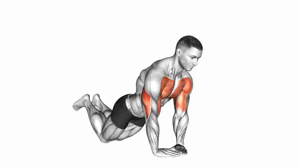 Thumbnail for the video of exercise: Diamond Push-up