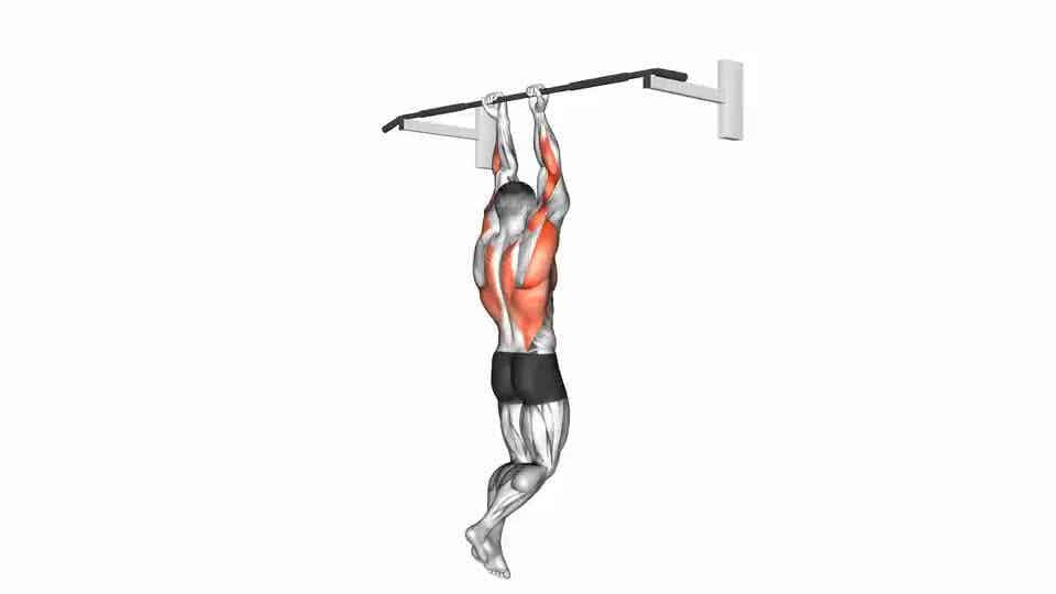 Thumbnail for the video of exercise: Затворен зафат Chin-Up