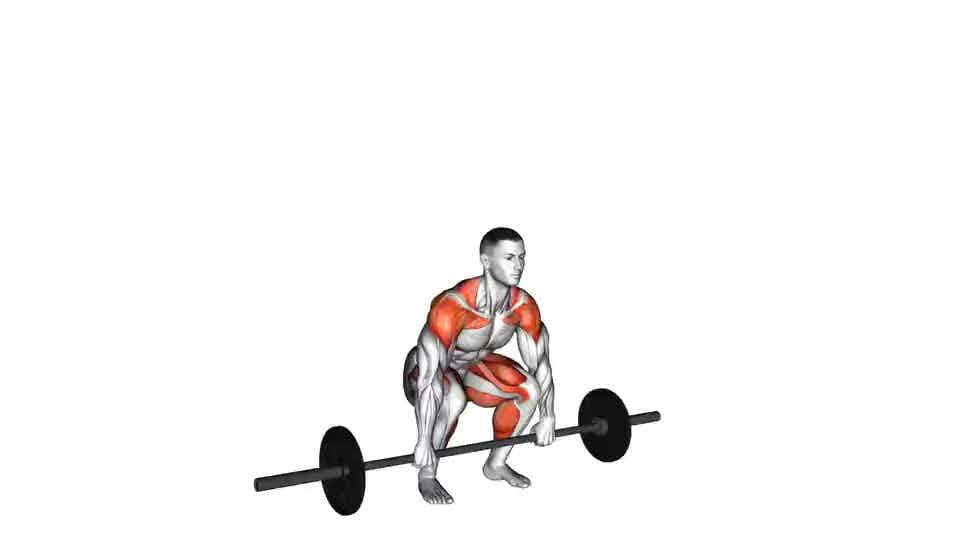 Thumbnail for the video of exercise: Barbell Split Clean