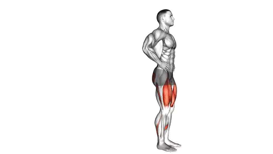 Thumbnail for the video of exercise: Bodyweight Rear Lunge