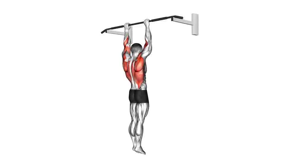 Thumbnail for the video of exercise: Shoulder Grip Pull-up