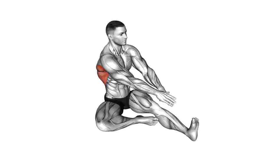 Thumbnail for the video of exercise: Sitting Side Reach Stretch
