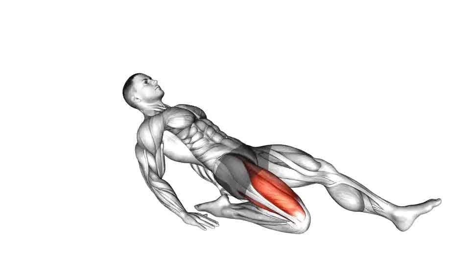 Thumbnail for the video of exercise: Single Lean Back Quadriceps Stretch