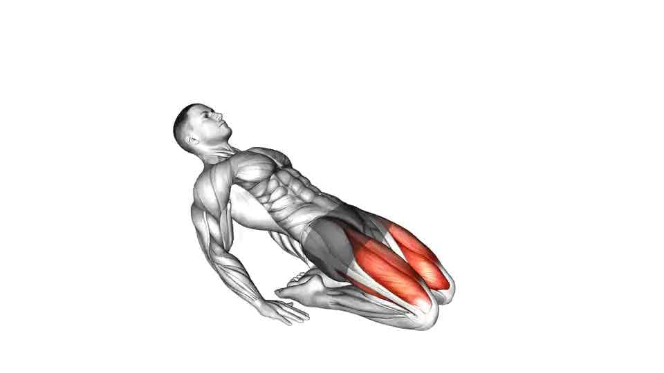 Thumbnail for the video of exercise: Double Lean Back Quadriceps Stretch