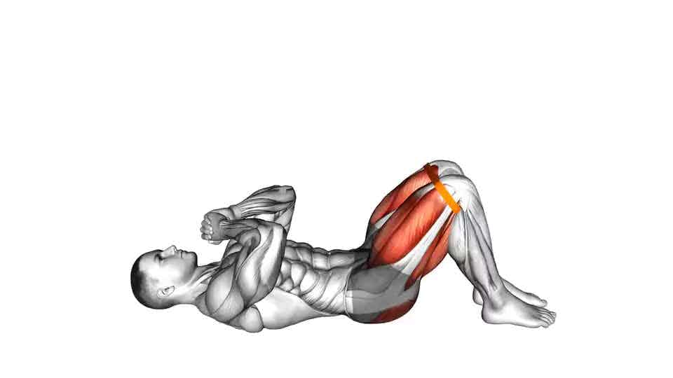 Thumbnail for the video of exercise: Resistance Band Glute Bridge