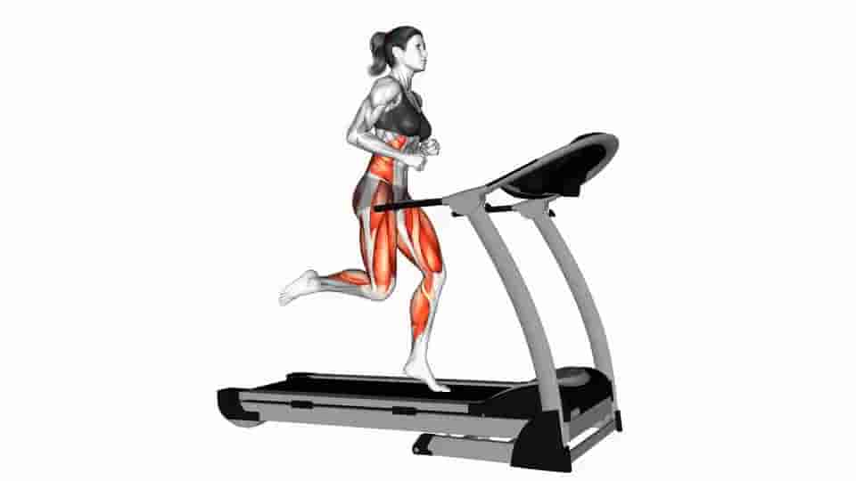 Thumbnail for the video of exercise: Run on Treadmill