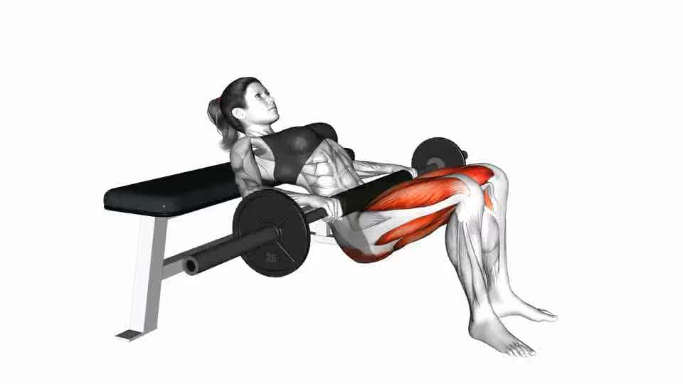 Barbell Hip Thrust: Video Exercise Guide & Tips