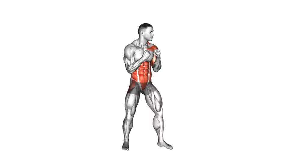 Thumbnail for the video of exercise: Left Uppercut. Boxing