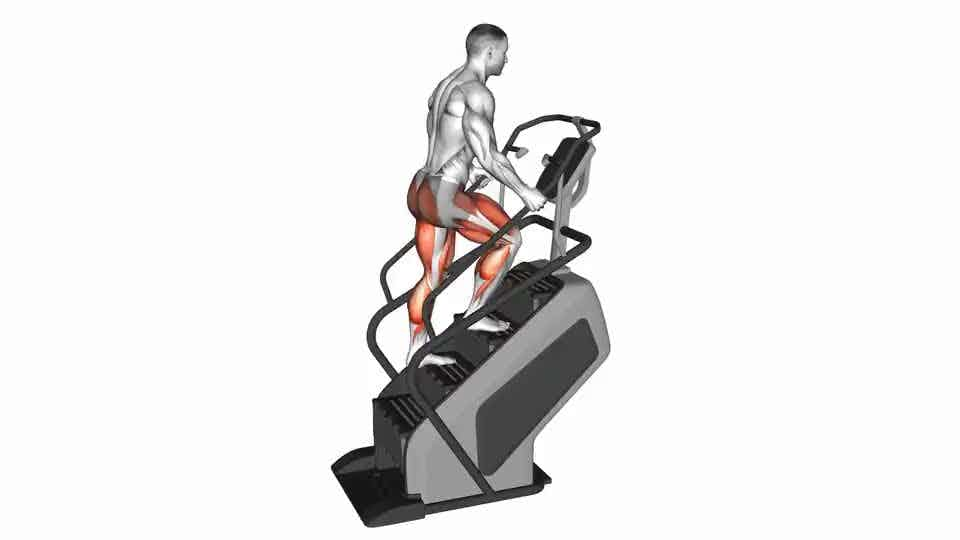 Thumbnail for the video of exercise: Walking on Stepmill