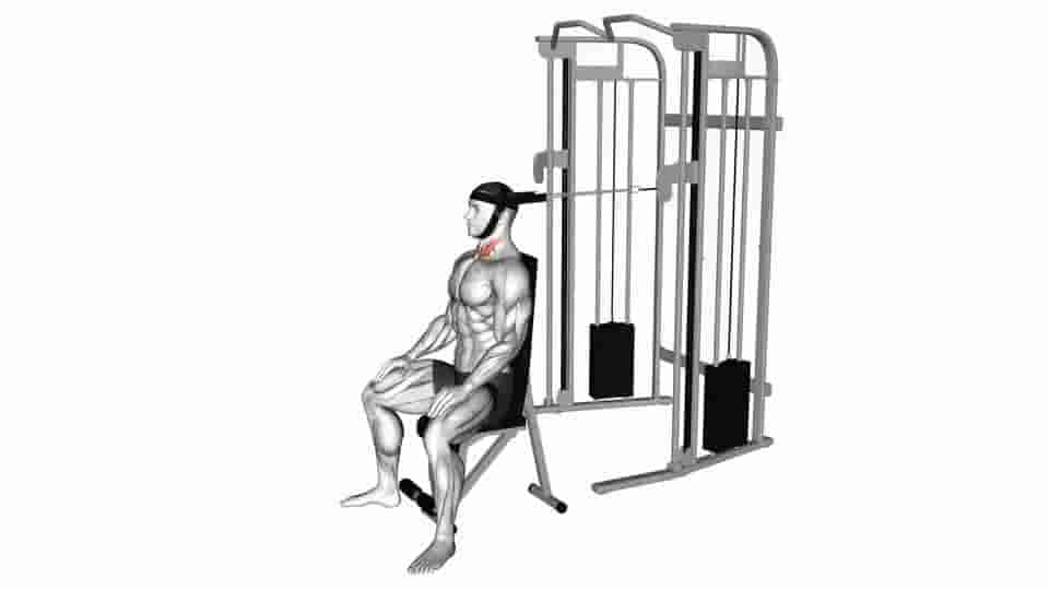 Cable Seated Neck Flexion - Video Guide | Lyfta