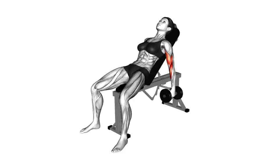 Thumbnail for the video of exercise: Altèr Incline Biceps Curl