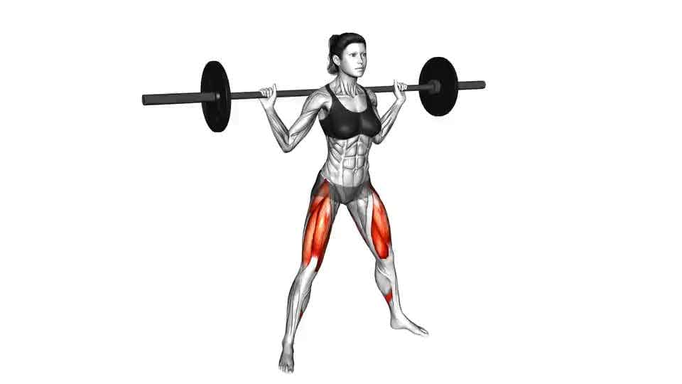 Thumbnail for the video of exercise: Barbell Wide Squat