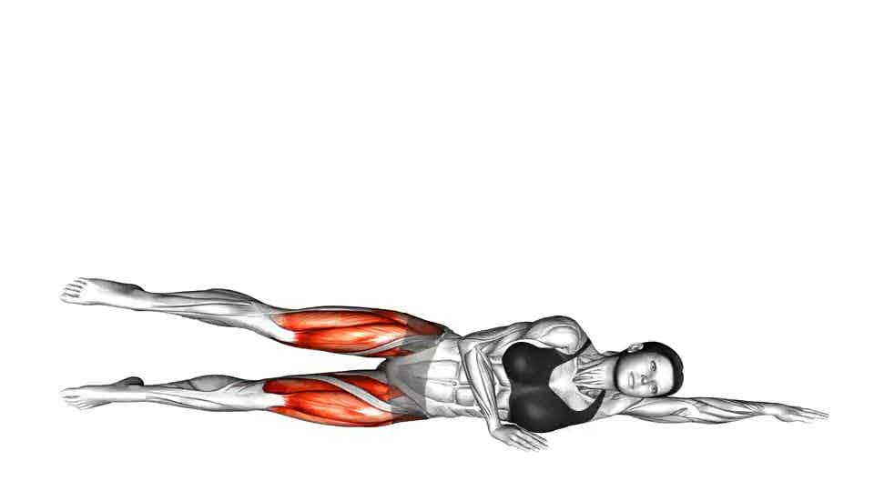 Thumbnail for the video of exercise: Leg Pull Side