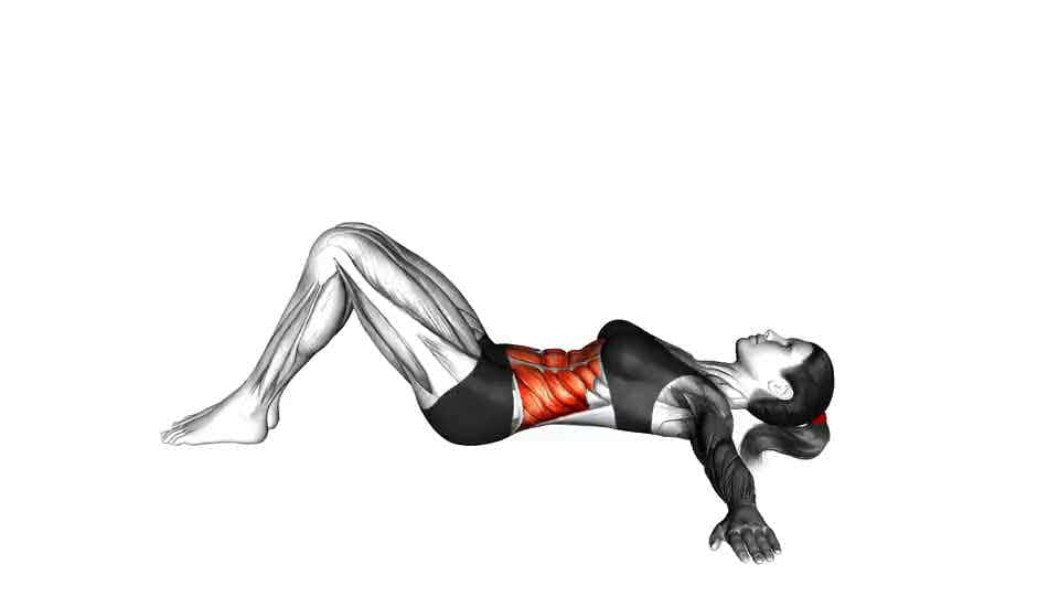 Thumbnail for the video of exercise: Lying Lower Back Stretch