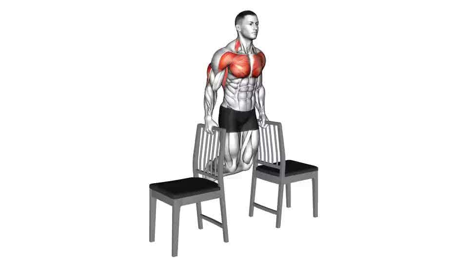 Thumbnail for the video of exercise: कुर्सीनां मध्ये डुबकी मारति