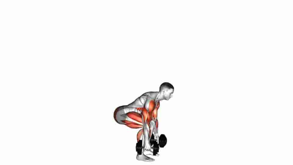 Thumbnail for the video of exercise: Dumbbell Clean and Press