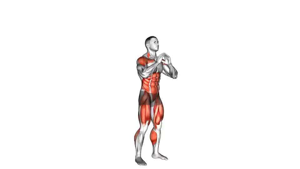 Thumbnail for the video of exercise: Squat Tuck Jump