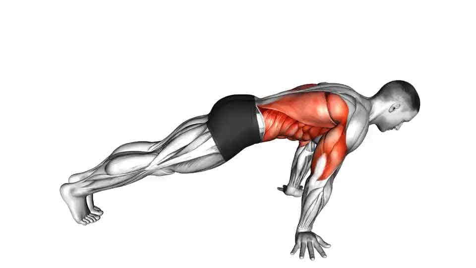 Thumbnail for the video of exercise: Pseudo Planche Push-up