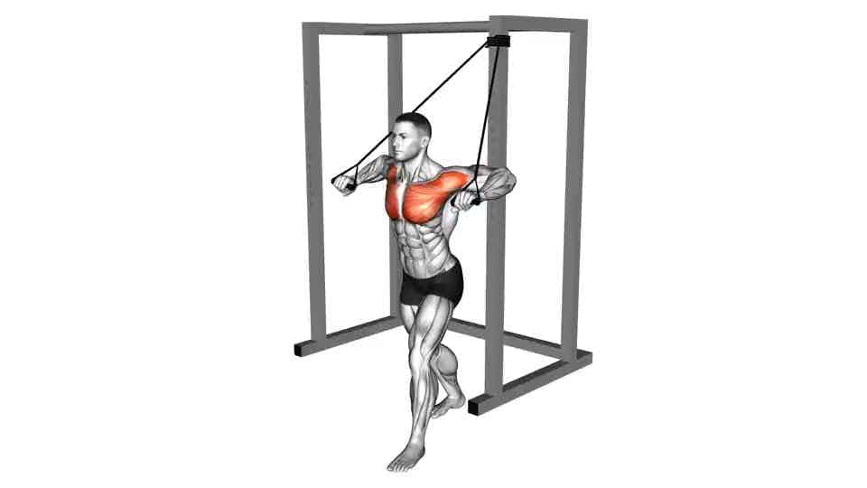 Thumbnail for the video of exercise: Band Low Chest Press
