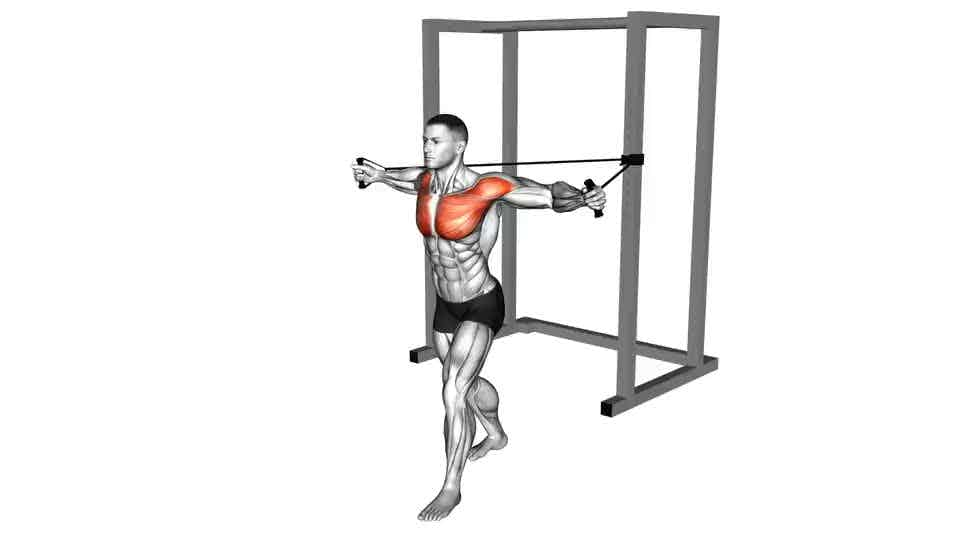 Thumbnail for the video of exercise: Band Chest Fly