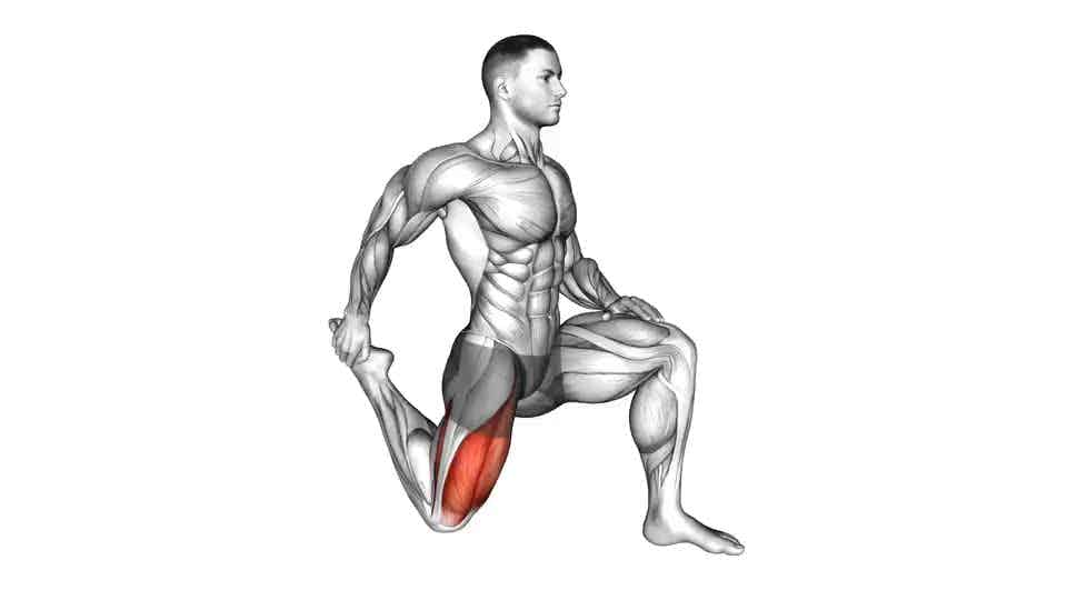 Thumbnail for the video of exercise: Quadriceps stretch