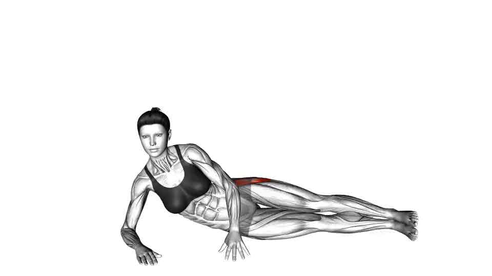 Thumbnail for the video of exercise: Side Lying Scissors