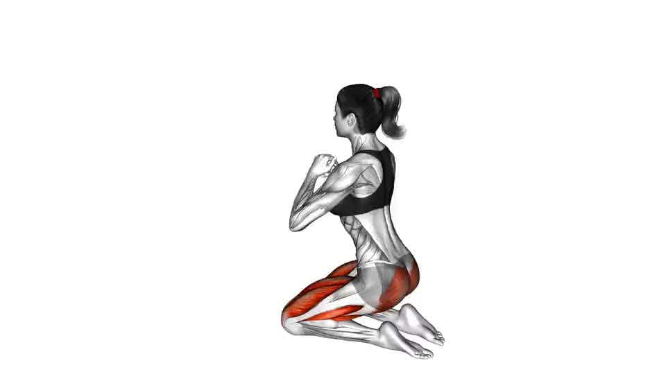 Thumbnail for the video of exercise: Kneeling Hip Thrust