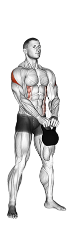 Thumbnail for the video of exercise: Dikepe tša Mashodu a Kettlebell