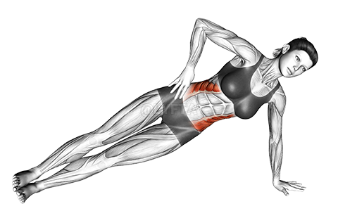 Thumbnail for the video of exercise: Side Plank